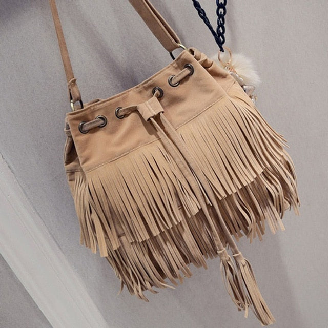 Tassel Shoulder Handbags