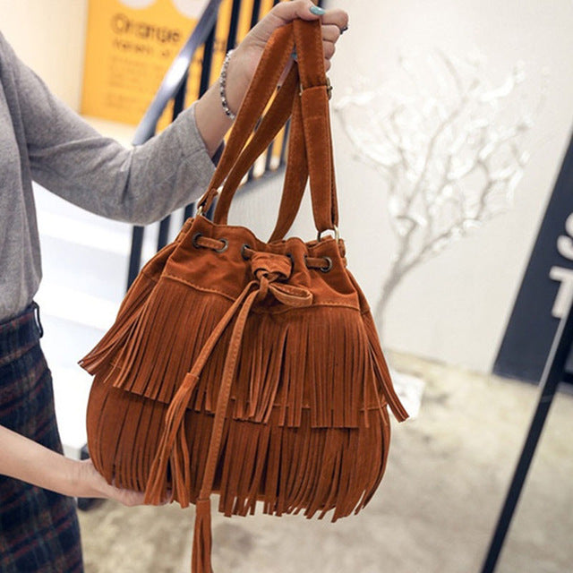 Tassel Shoulder Handbags