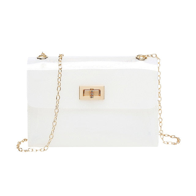 Fashion Women Bags Transparent PVC Clear Jelly Bag
