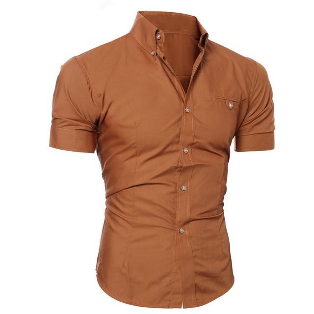 New Summer Fashion Sexy V-Neck Solid Color Buttons Blouse Casual
