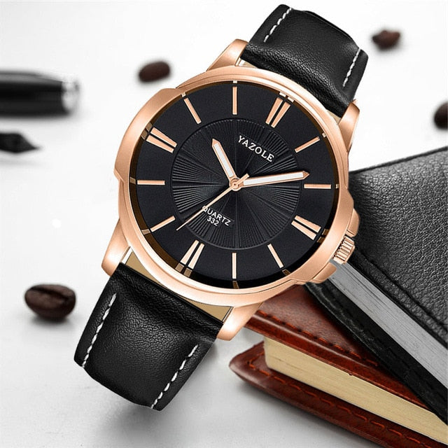 Classic  Fashion Wristwatch New Male Quartz Watch