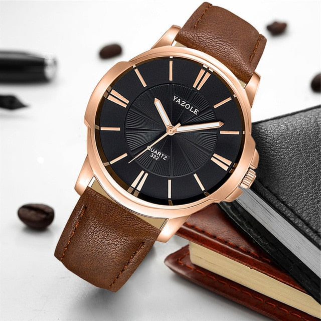 Classic  Fashion Wristwatch New Male Quartz Watch