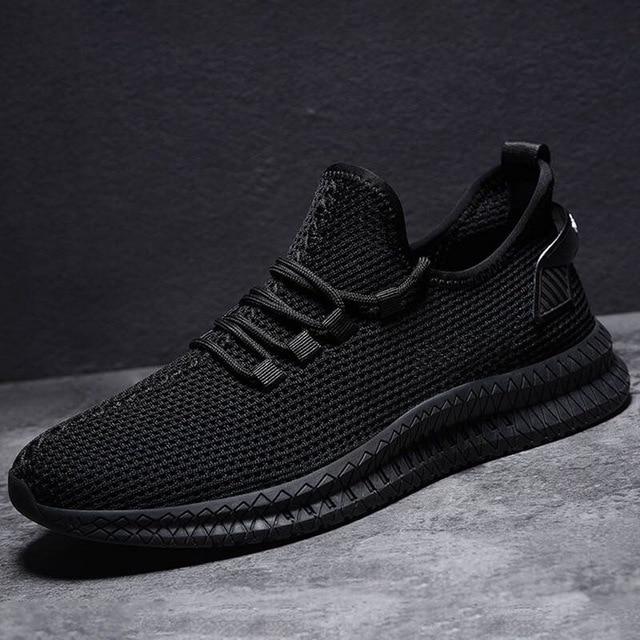 Sneakers Flat New Casual Shoes Comfortable Men Footwear Breathable Mesh Sport