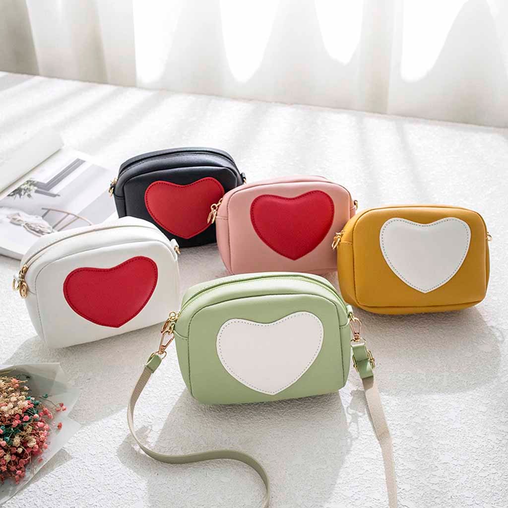 Small Square Heart Bag Fashion Bag