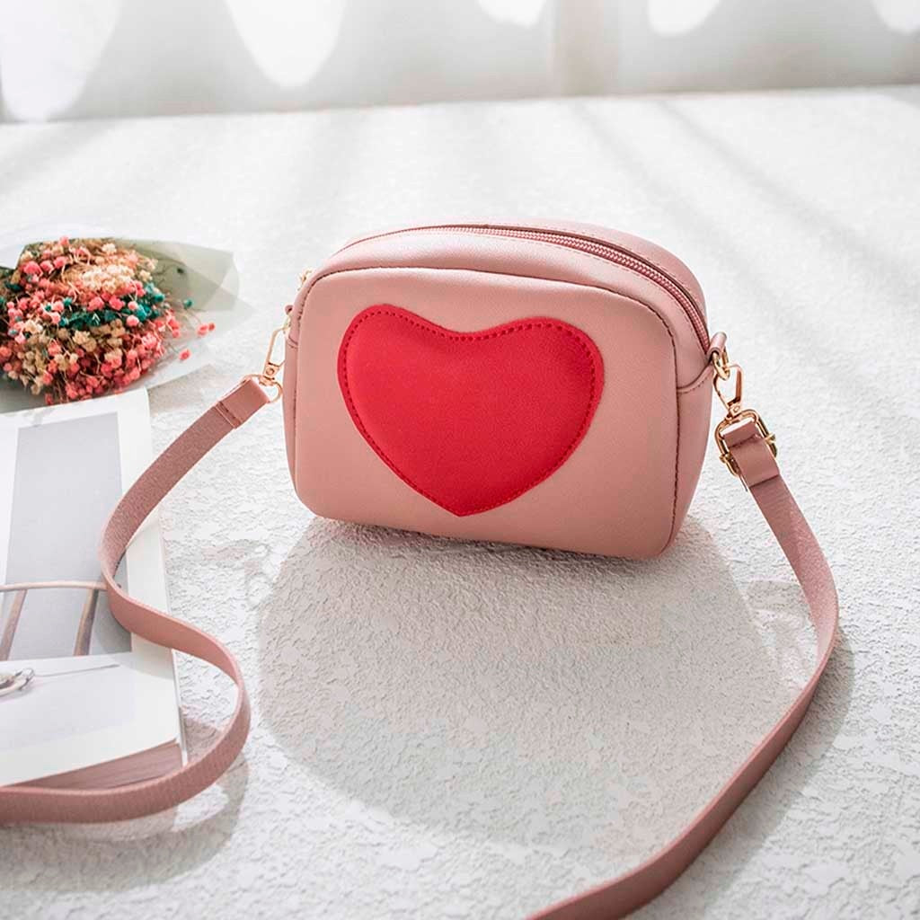 Small Square Heart Bag Fashion Bag