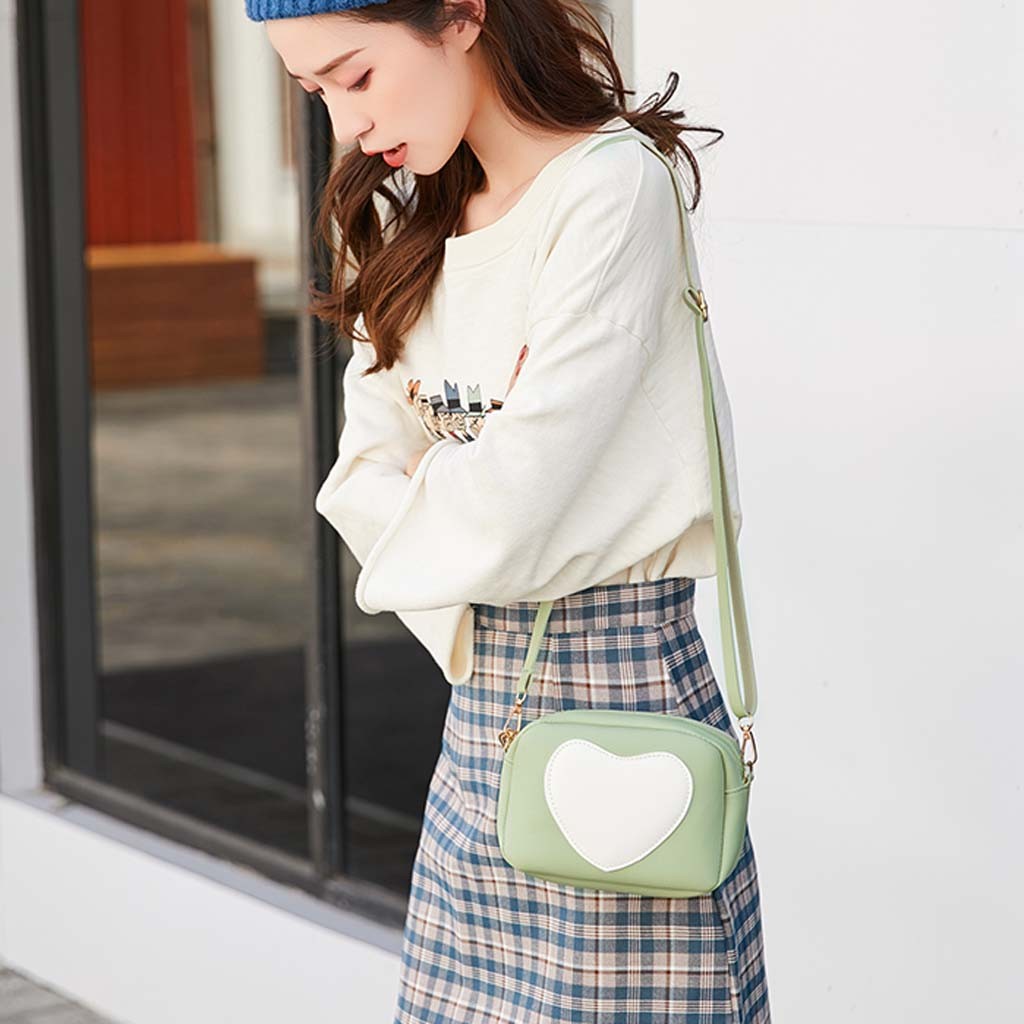 Small Square Heart Bag Fashion Bag