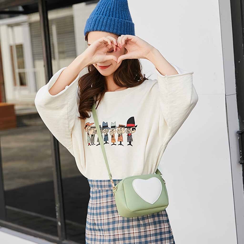 Small Square Heart Bag Fashion Bag