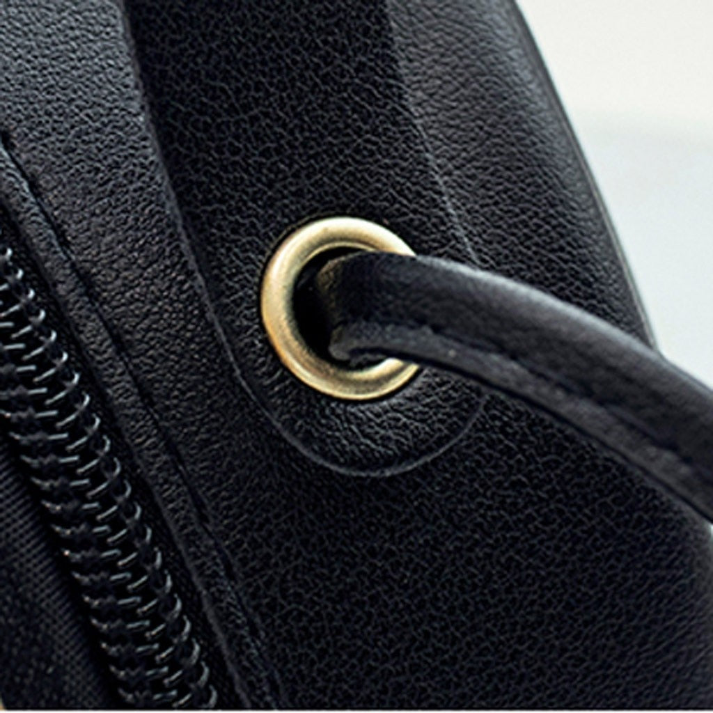 Mini Cross-body women bag Leather Sequin Shoulder Bag