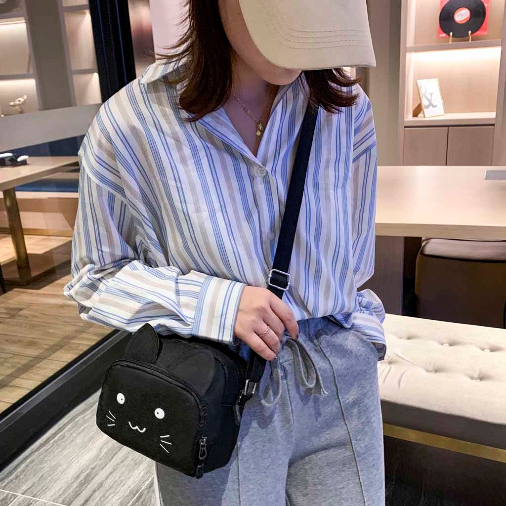 Mini Cross-body women bag Leather Sequin Shoulder Bag