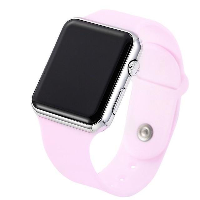 2020 New Pink Casual Wrist watches Women Watch LED Digital Sport Men Wristwatch Silicone Women Watch