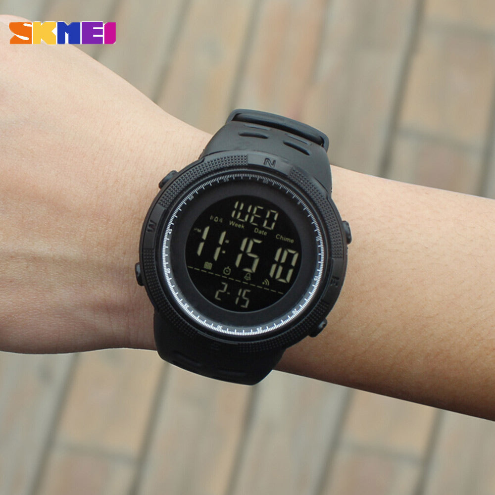 Fashion Sport Watch Men Clock Multifunction Alarm Chrono 5Bar Waterproof Digital Watch
