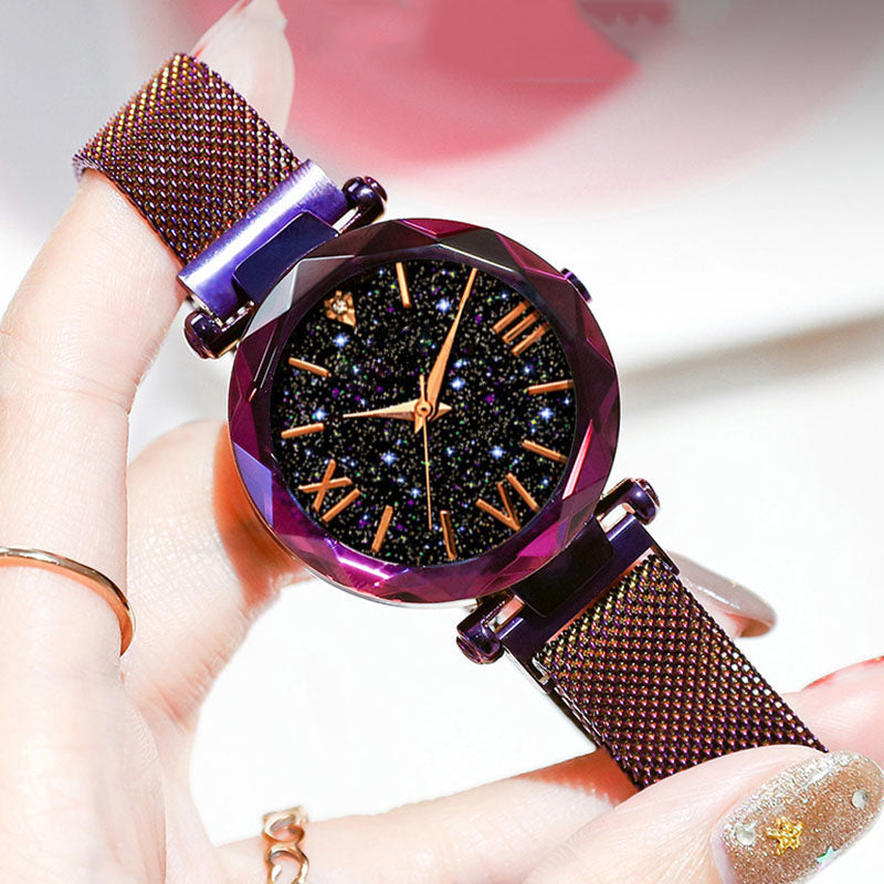 Magnetic Starry Sky Clock Quartz