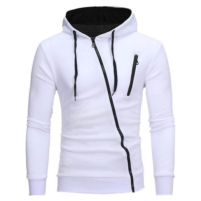 Pullover Sweatshirt Hooded Hoodie Zipper Tops