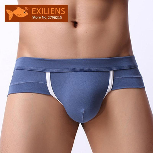 Men Brief Sexy Fashion Modal Solid  Sexy U Convex Size M-2XL 100401