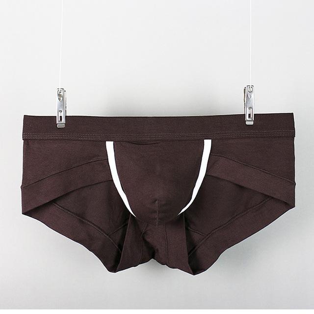 Men Brief Sexy Fashion Modal Solid  Sexy U Convex Size M-2XL 100401
