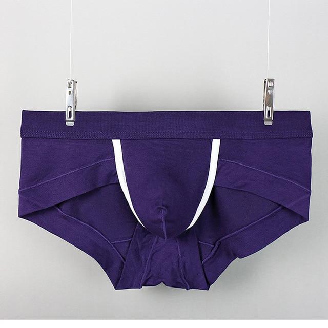 Men Brief Sexy Fashion Modal Solid  Sexy U Convex Size M-2XL 100401