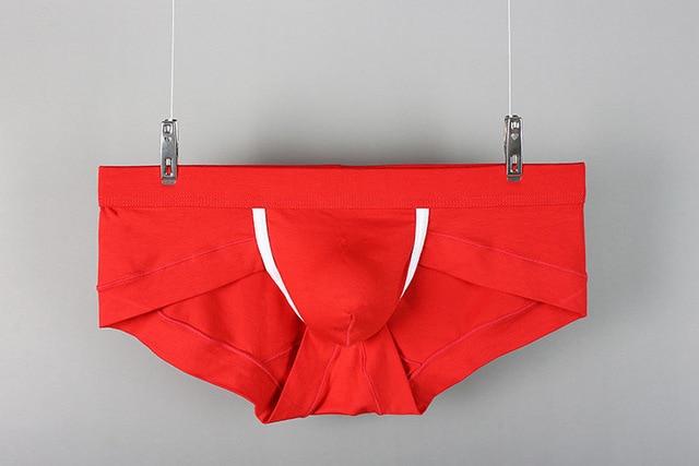 Men Brief Sexy Fashion Modal Solid  Sexy U Convex Size M-2XL 100401