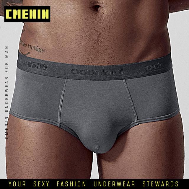 Briefs Slip Mesh Shorts Men Underwear Sexy Male Panties Breathable Cotton