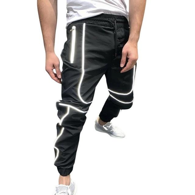 Laamei Autumn Streetwear Fitness Pants Men Hip Hop Sweatpants Mens Sweatpants Long Pant