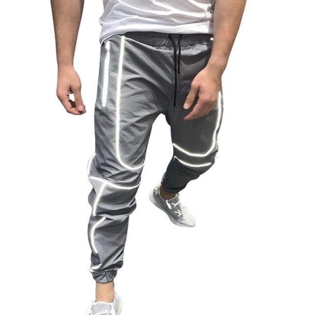 Laamei Autumn Streetwear Fitness Pants Men Hip Hop Sweatpants Mens Sweatpants Long Pant