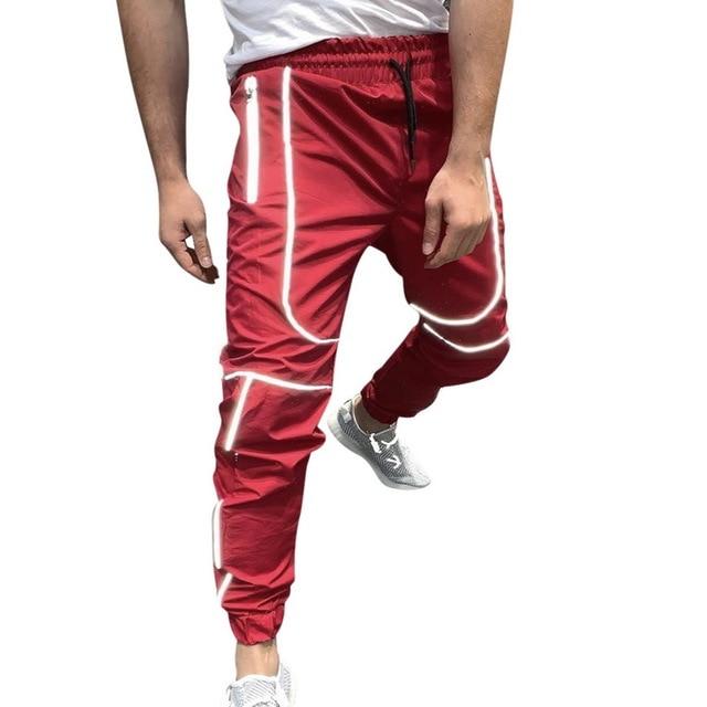 Laamei Autumn Streetwear Fitness Pants Men Hip Hop Sweatpants Mens Sweatpants Long Pant