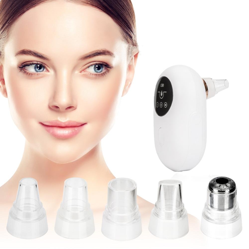 Blackhead Remover Vacuum Pore Cleaner Suction Cleaning Face Care Black Head Cleaner Acne Extractor Diamond