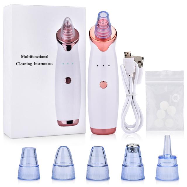 Blackhead Remover Vacuum Pore Cleaner Suction Cleaning Face Care Black Head Cleaner Acne Extractor Diamond