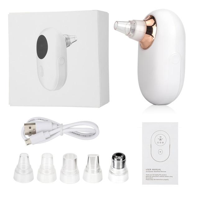 Blackhead Remover Vacuum Pore Cleaner Suction Cleaning Face Care Black Head Cleaner Acne Extractor Diamond