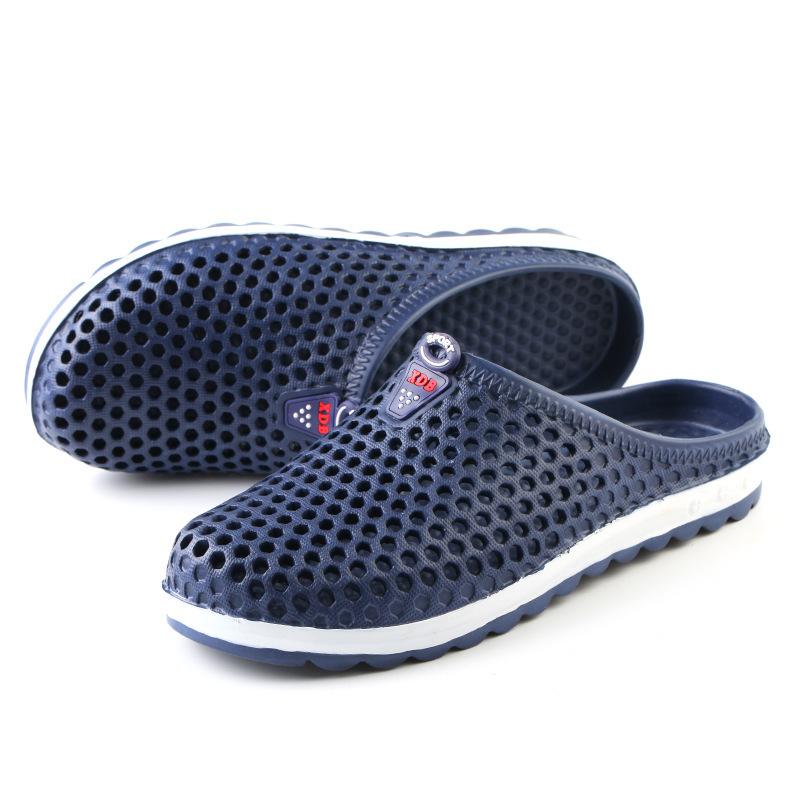 Outdoor Garden Shoes Male Pool Sandals Bathroom Flip Flops Lightweight Mules Beach Slides