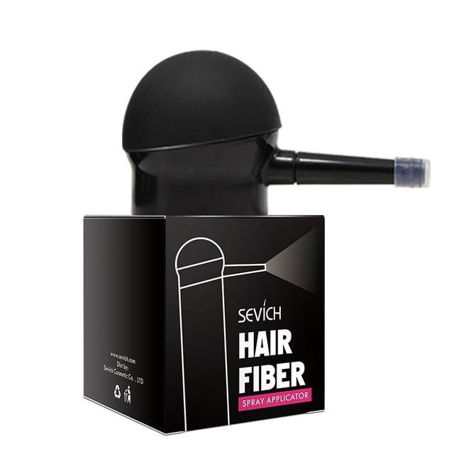 Keratin Hair Fiber Applicator Hair Building Fiber Spray Pump Styling Color Powder Extension Thinning Thickening Hair Growth 2pcs